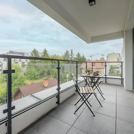 Bright & Modern With Balcony In Bemowo District By Renters Lejlighed
